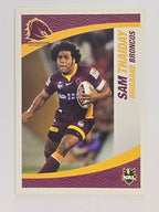 NRL 2008 Daily Telegraph | #010 | Sam Thaiday | Brisbane Broncos