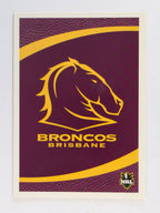 NRL 2008 Daily Telegraph | #012 | Brisbane Broncos Logo | Brisbane Broncos
