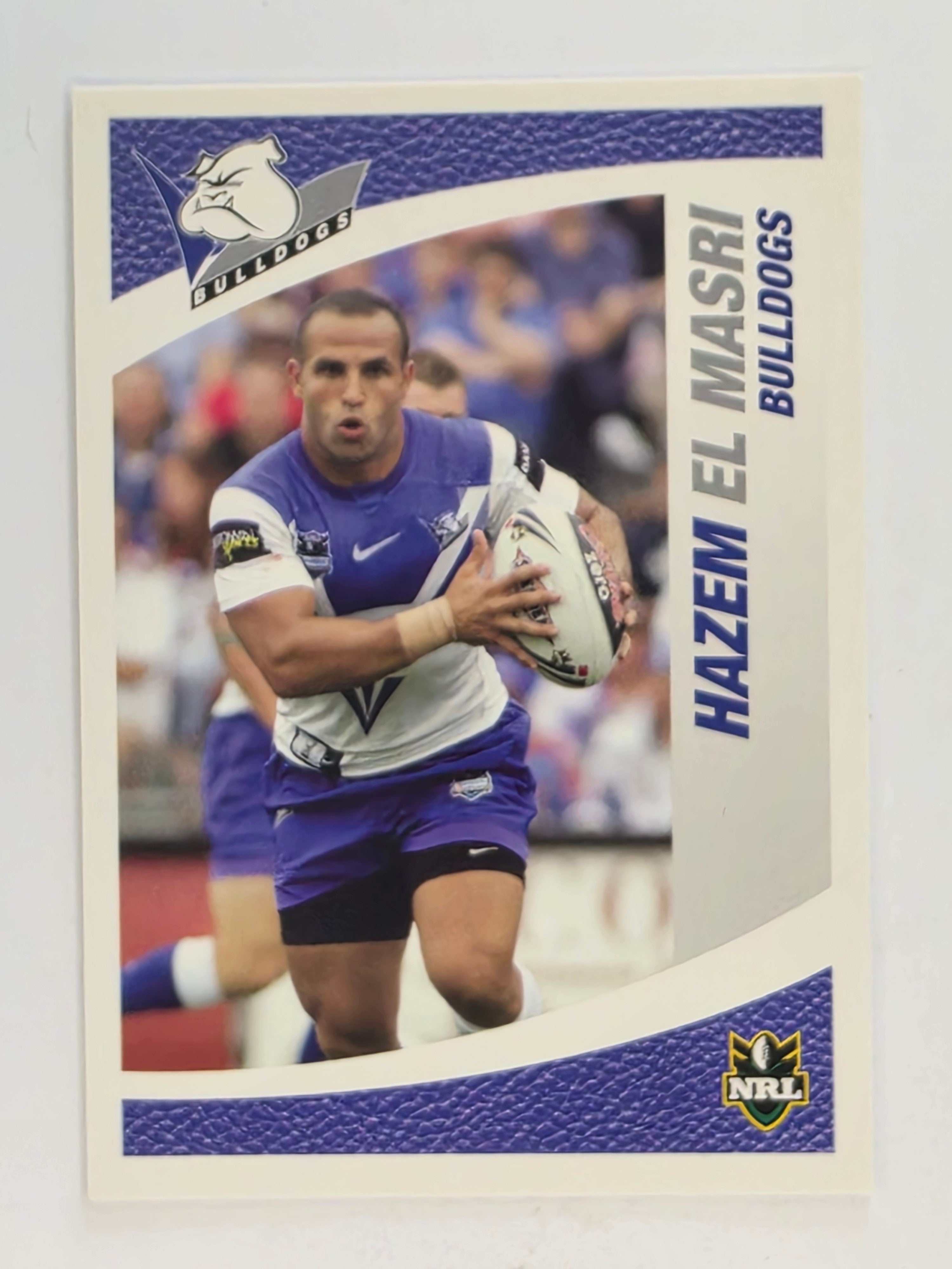 NRL 2008 Daily Telegraph | #013 | Hazem El Masri | Canterbury Bankstown Bulldogs