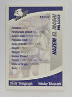 NRL 2008 Daily Telegraph | #013 | Hazem El Masri | Canterbury Bankstown Bulldogs