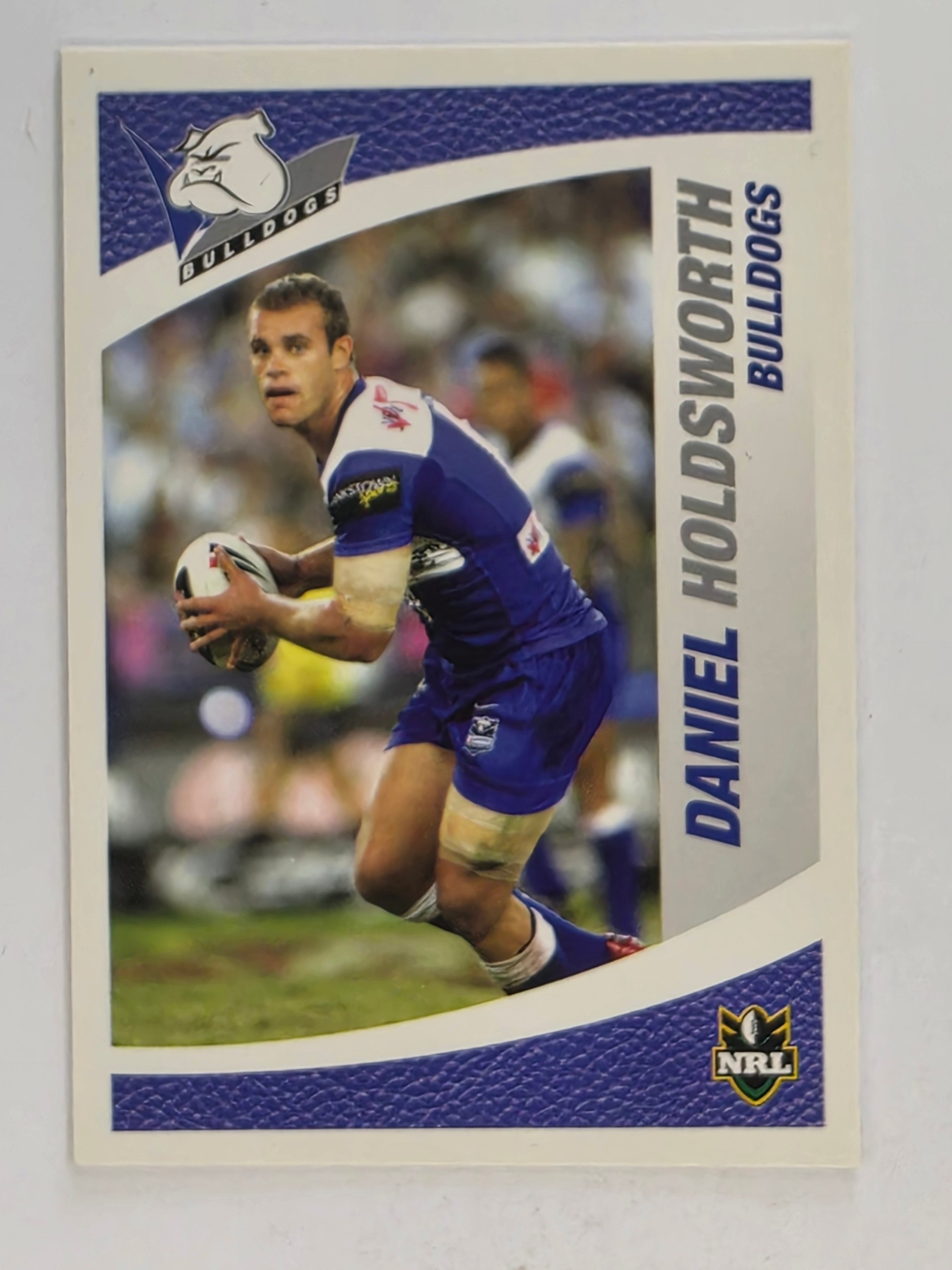 NRL 2008 Daily Telegraph | #014 | Daniel Holdsworth | Canterbury Bankstown Bulldogs