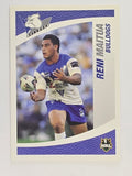 NRL 2008 Daily Telegraph | #016 | Reni Maitua | Canterbury Bankstown Bulldogs
