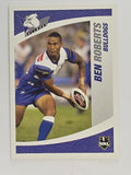 NRL 2008 Daily Telegraph | #018 | Ben Roberts | Canterbury Bankstown Bulldogs