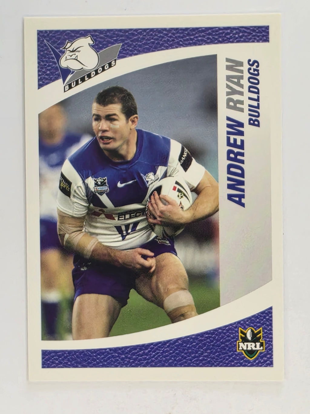 NRL 2008 Daily Telegraph | #019 | Andrew Ryan | Canterbury Bankstown Bulldogs