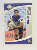 NRL 2008 Daily Telegraph | #021 | Willie Tonga | Canterbury Bankstown Bulldogs