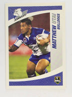 NRL 2008 Daily Telegraph | #022 | Matt Utai | Canterbury Bankstown Bulldogs