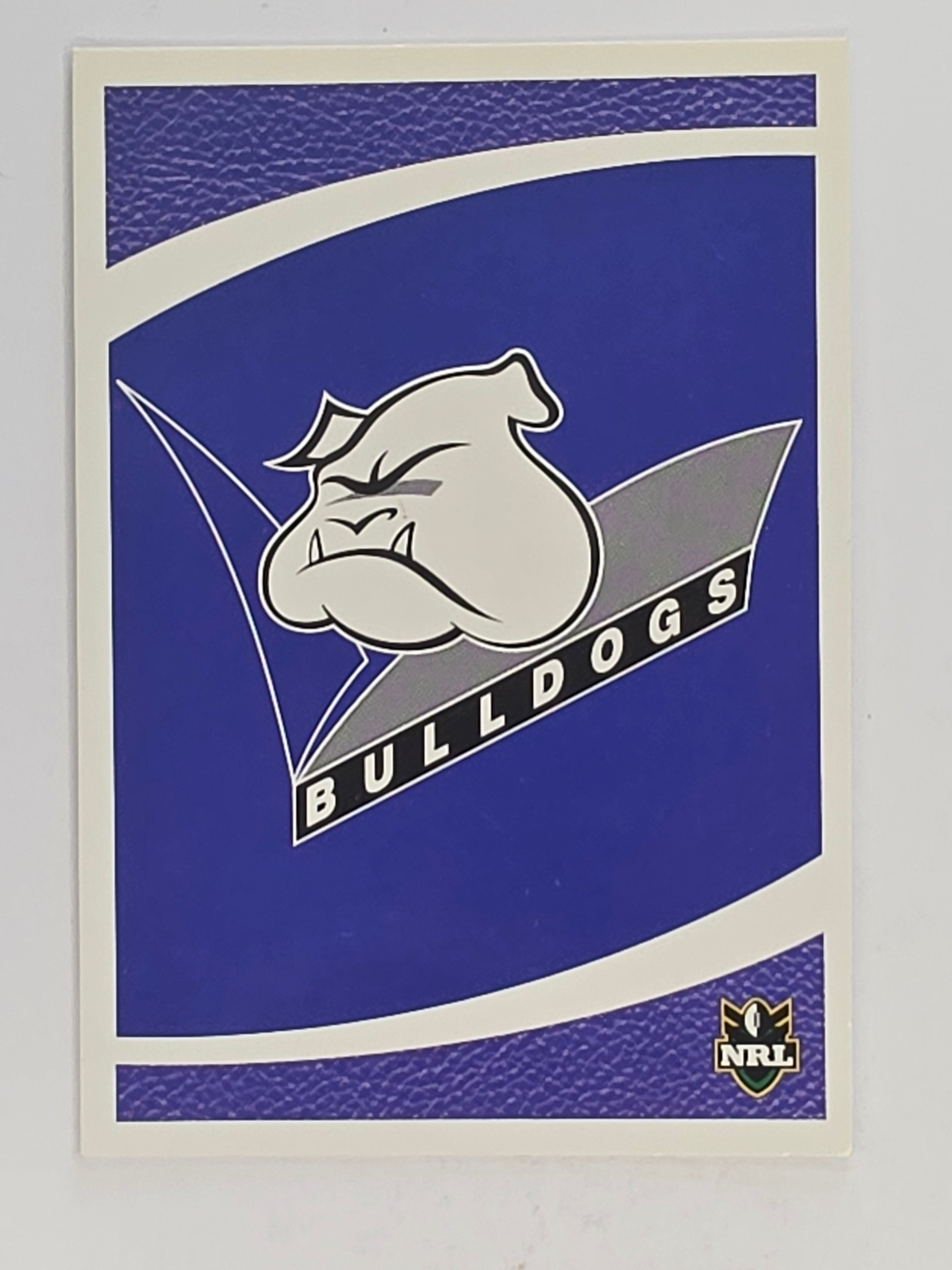 NRL 2008 Daily Telegraph | #024 | Canterbury-Bankstown Bulldogs Logo | Canterbury Bankstown Bulldogs