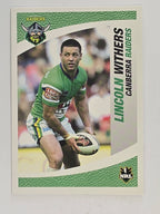 NRL 2008 Daily Telegraph | #034 | Lincoln Withers | Canberra Raiders