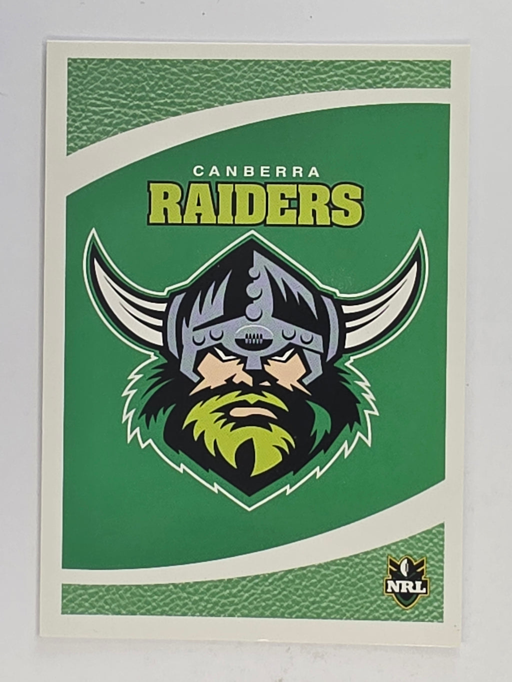 NRL 2008 Daily Telegraph | #036 | Canberra Raiders Logo | Canberra Raiders