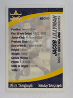 NRL 2008 Daily Telegraph | #040 | Jacob Lillyman | North Queensland Cowboys