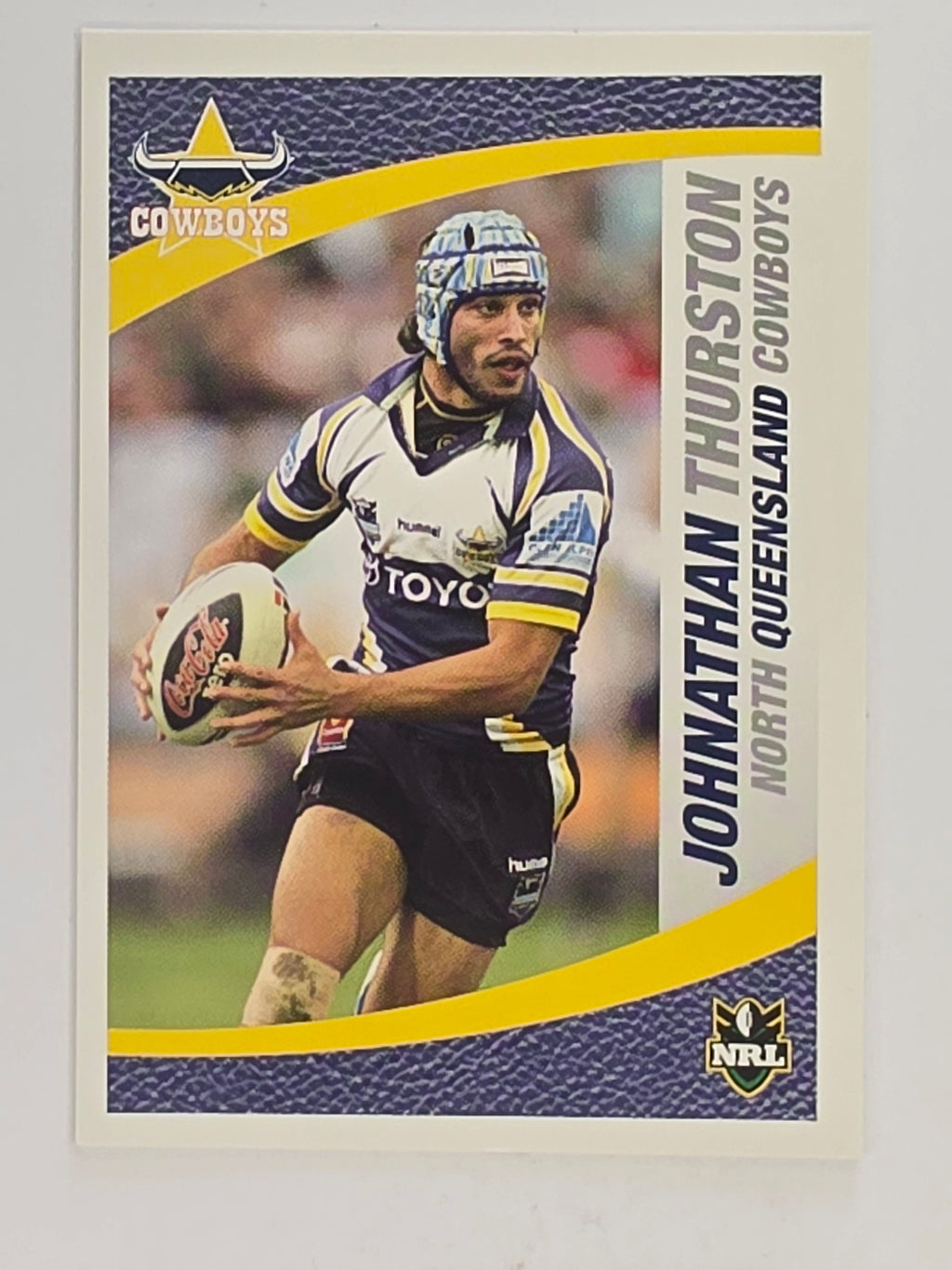 NRL 2008 Daily Telegraph | #044 | Johnathan Thurston | North Queensland Cowboys