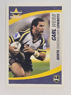 NRL 2008 Daily Telegraph | #046 | Carl Webb | North Queensland Cowboys