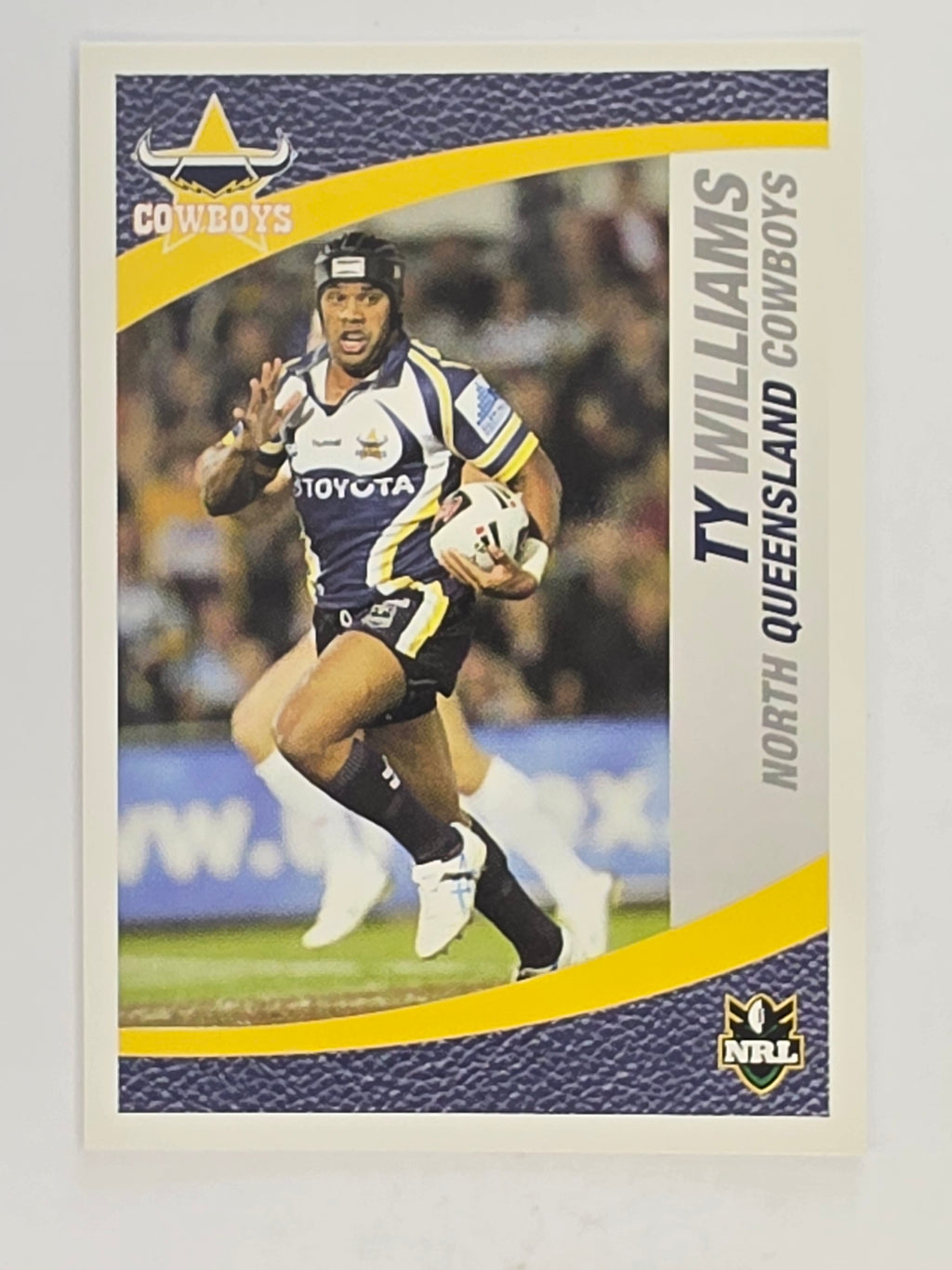 NRL 2008 Daily Telegraph | #047 | Ty Williams | North Queensland Cowboys
