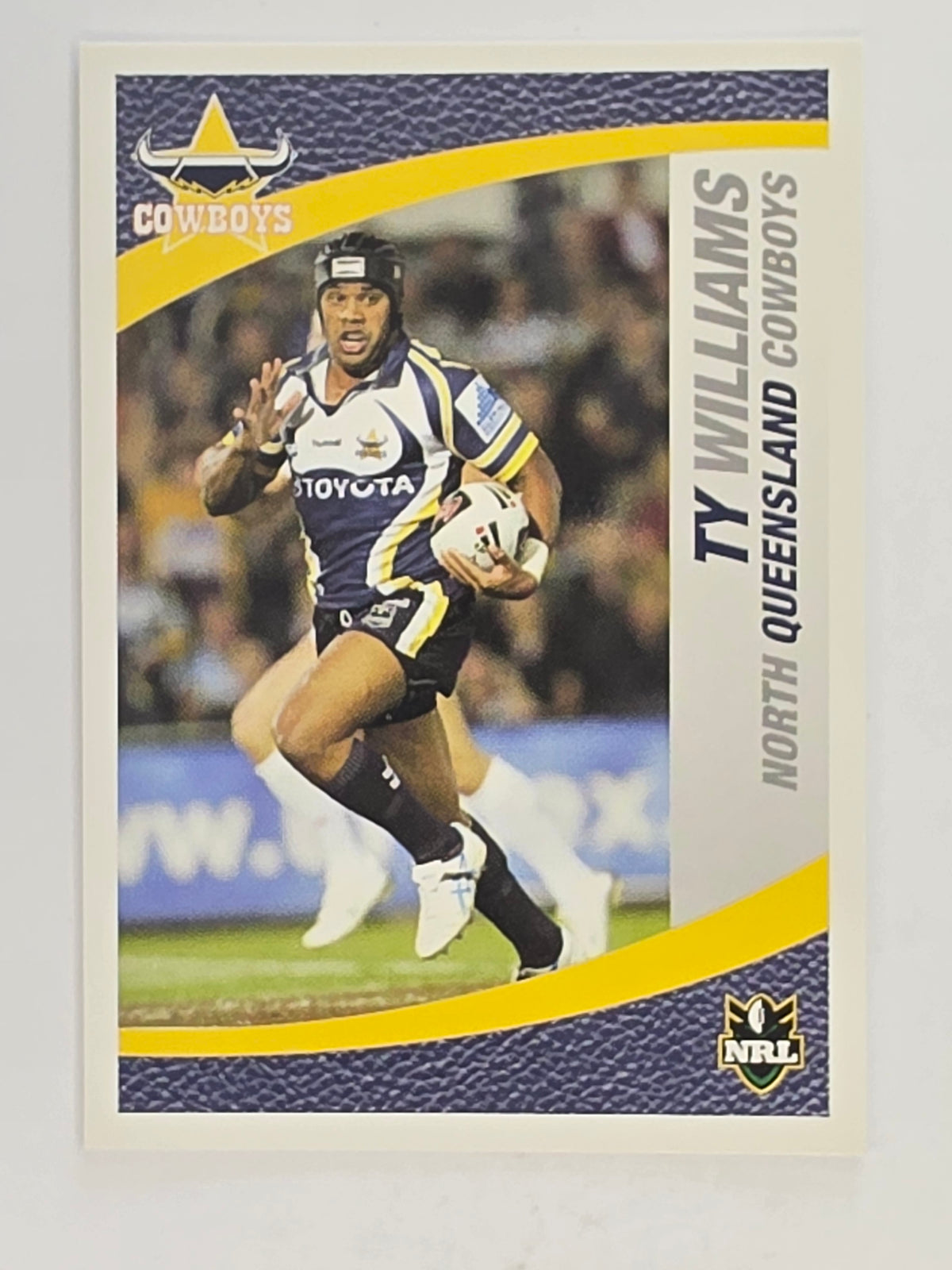 NRL 2008 Daily Telegraph | #047 | Ty Williams | North Queensland Cowboys