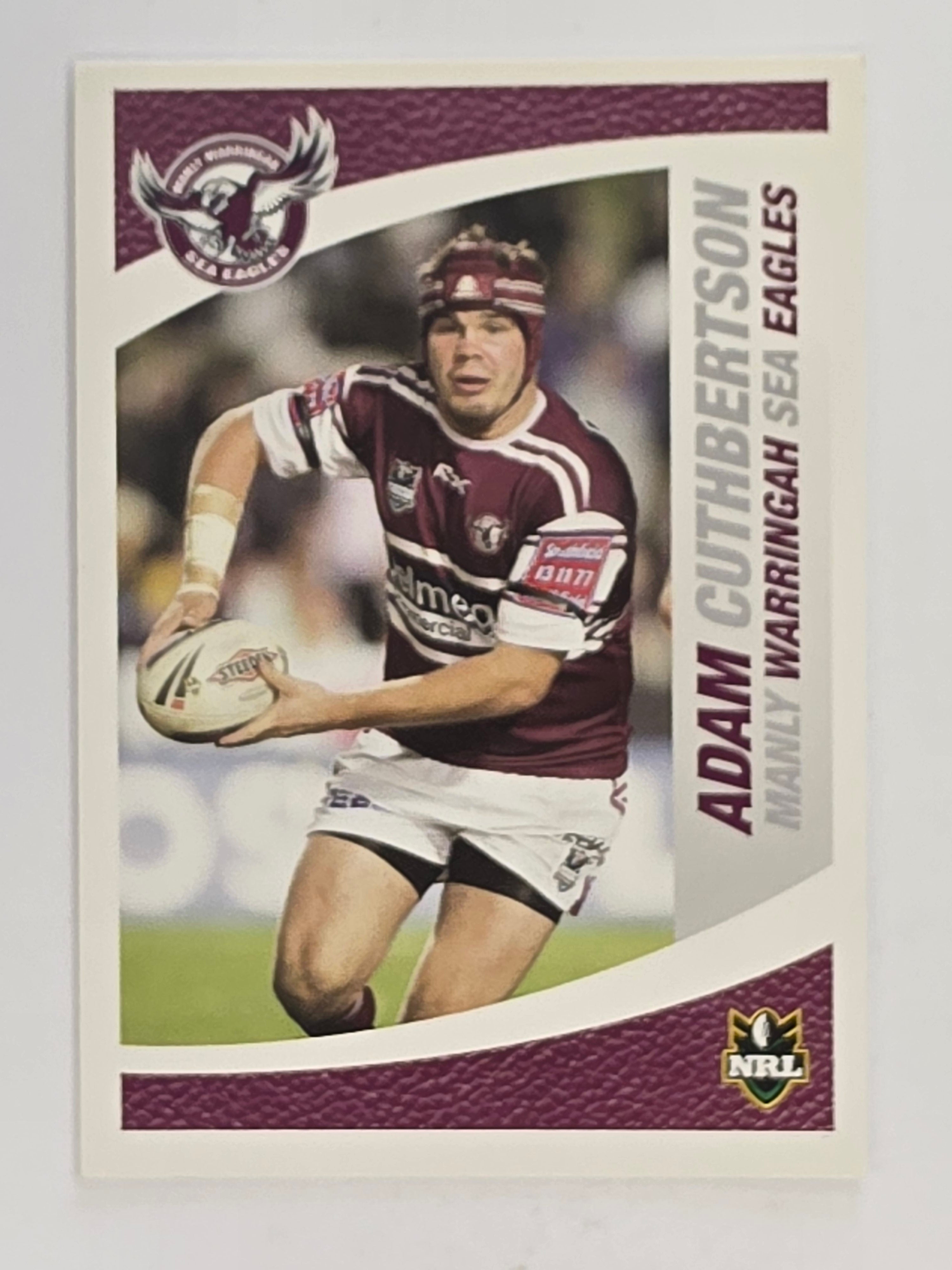 NRL 2008 Daily Telegraph | #050 | Adam Cuthbertson | Manly Warringah Sea Eagles
