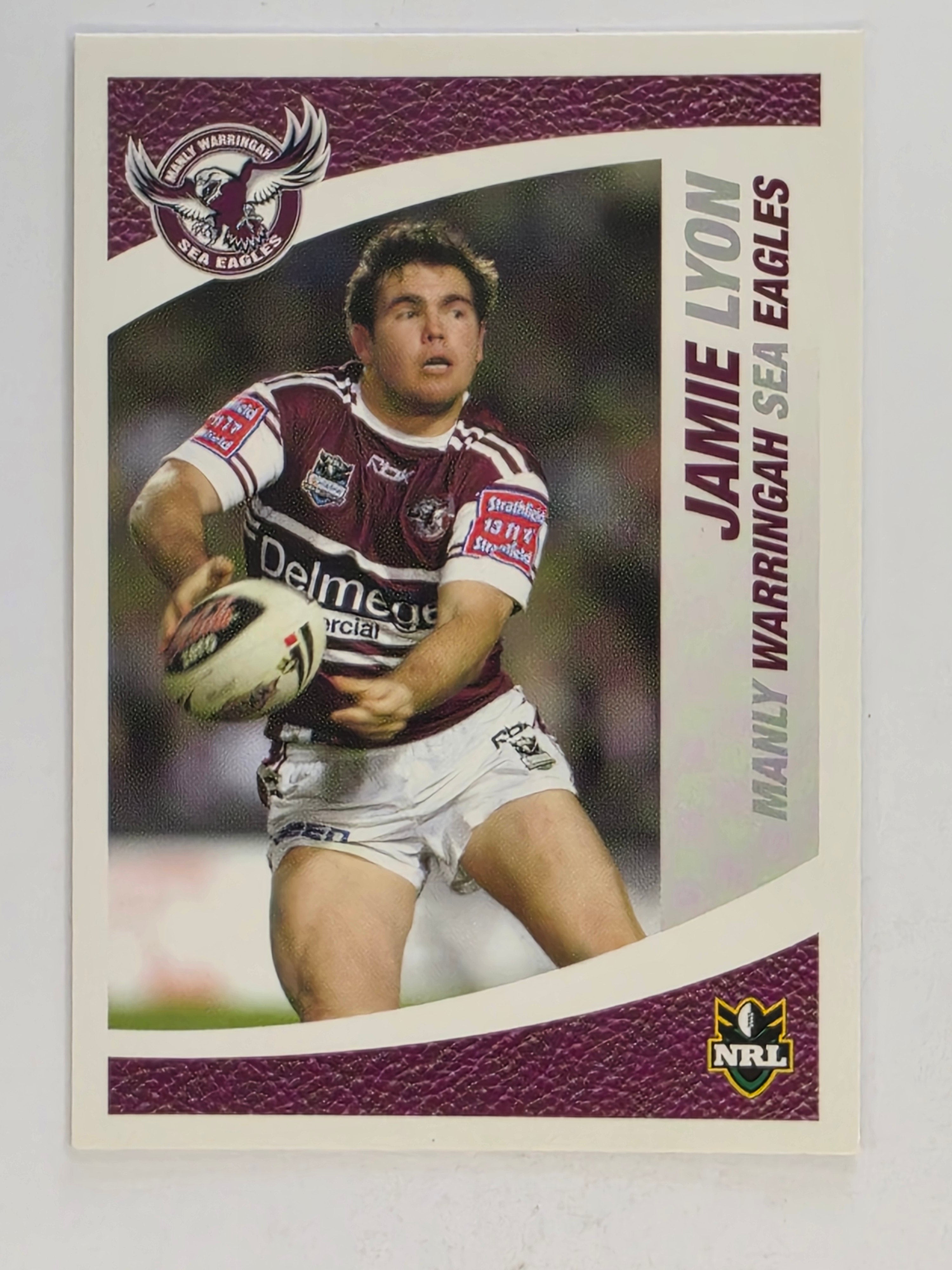 NRL 2008 Daily Telegraph | #053 | Jamie Lyon | Manly Warringah Sea Eagles
