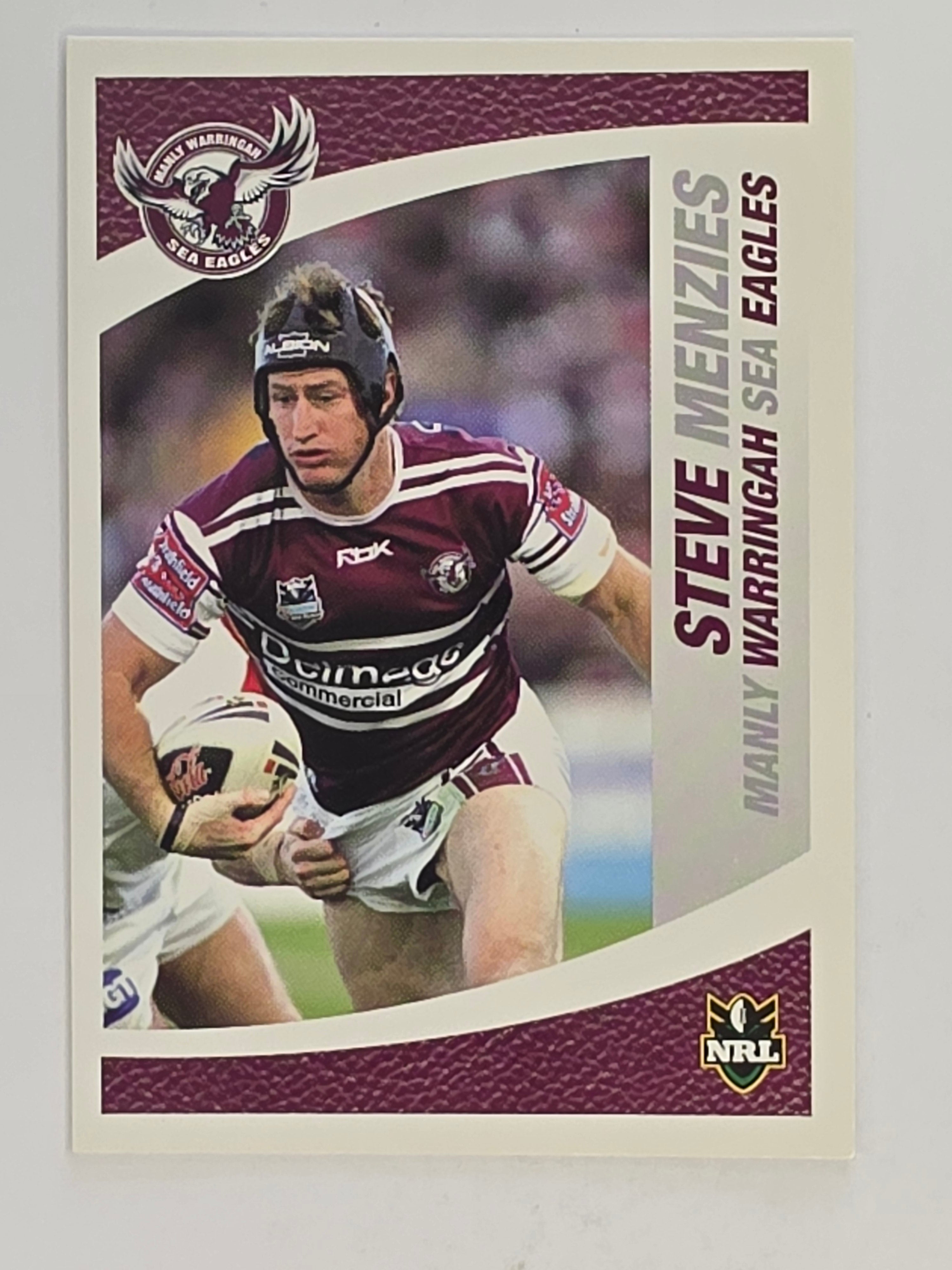 NRL 2008 Daily Telegraph | #054 | Steve Menzies | Manly Warringah Sea Eagles