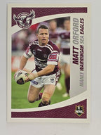 NRL 2008 Daily Telegraph | #055 | Matt Orford | Manly Warringah Sea Eagles