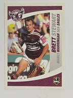 NRL 2008 Daily Telegraph | #056 | Brett Stewart | Manly Warringah Sea Eagles