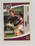 NRL 2008 Daily Telegraph | #059 | Luke Williamson | Manly Warringah Sea Eagles