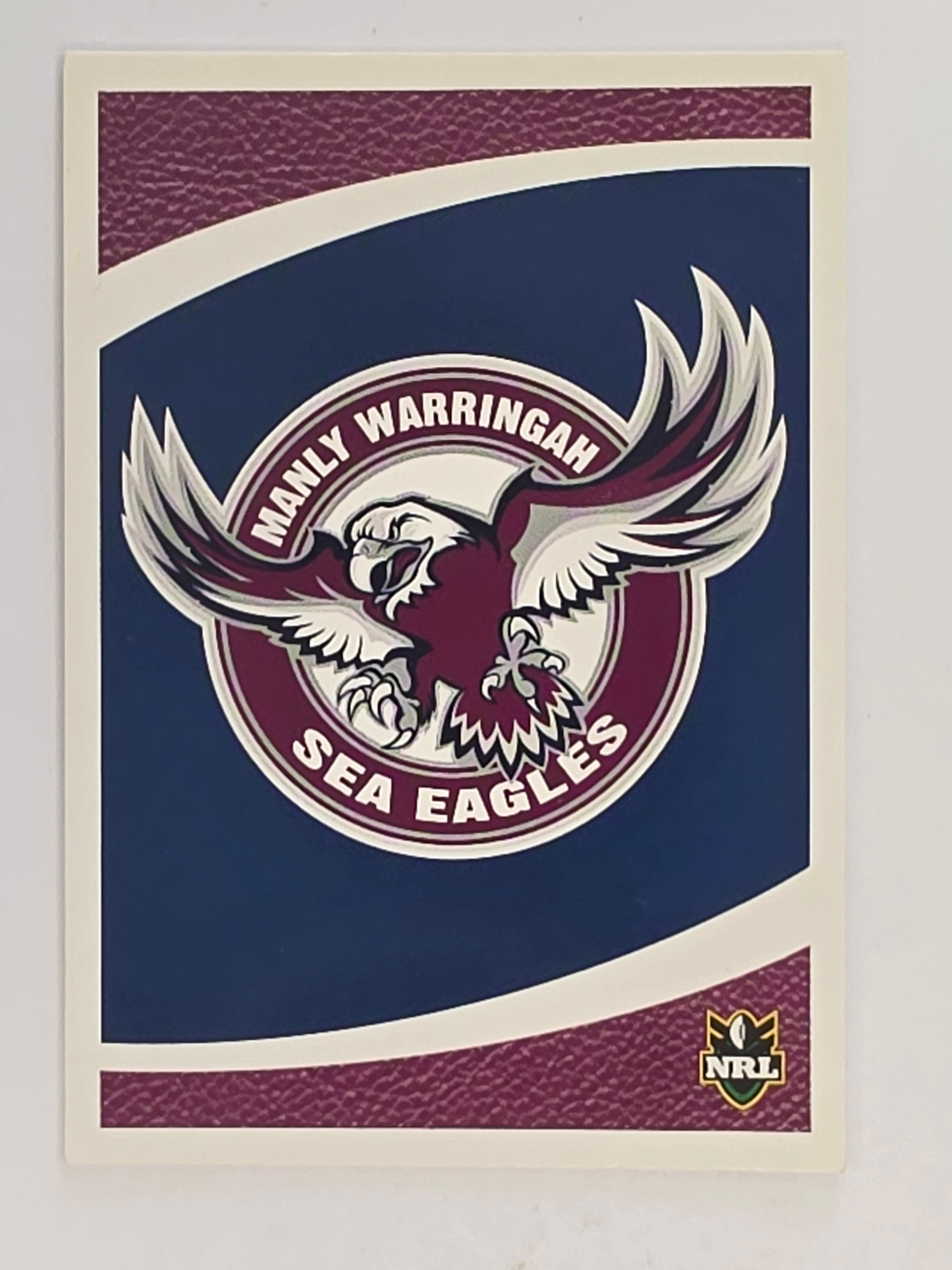 NRL 2008 Daily Telegraph | #060 | Manly-Warringah Sea Eagles Logo | Manly Warringah Sea Eagles