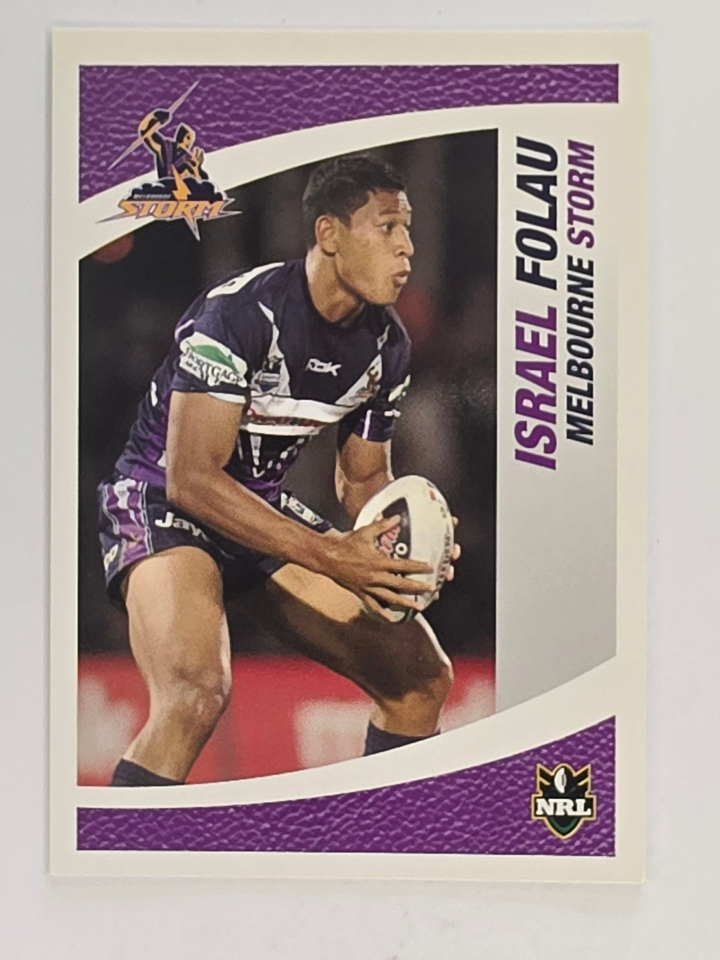 NRL 2008 Daily Telegraph | #063 | Israel Folau | Melbourne Storm