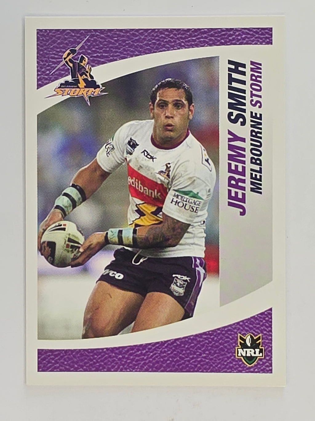 NRL 2008 Daily Telegraph | #070 | Jeremy Smith | Melbourne Storm