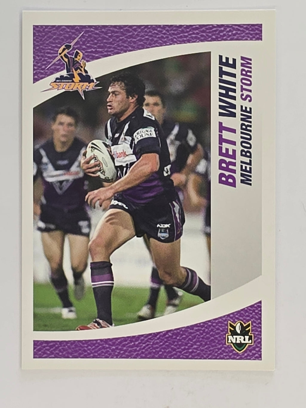 NRL 2008 Daily Telegraph | #071 | Brett White | Melbourne Storm