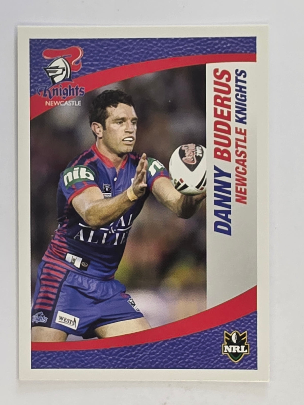 NRL 2008 Daily Telegraph | #073 | Danny Buderus | Newcastle Knights