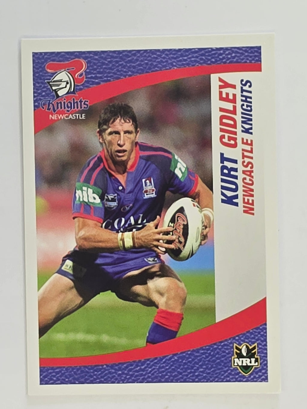 NRL 2008 Daily Telegraph | #075 | Kurt Gidley | Newcastle Knights