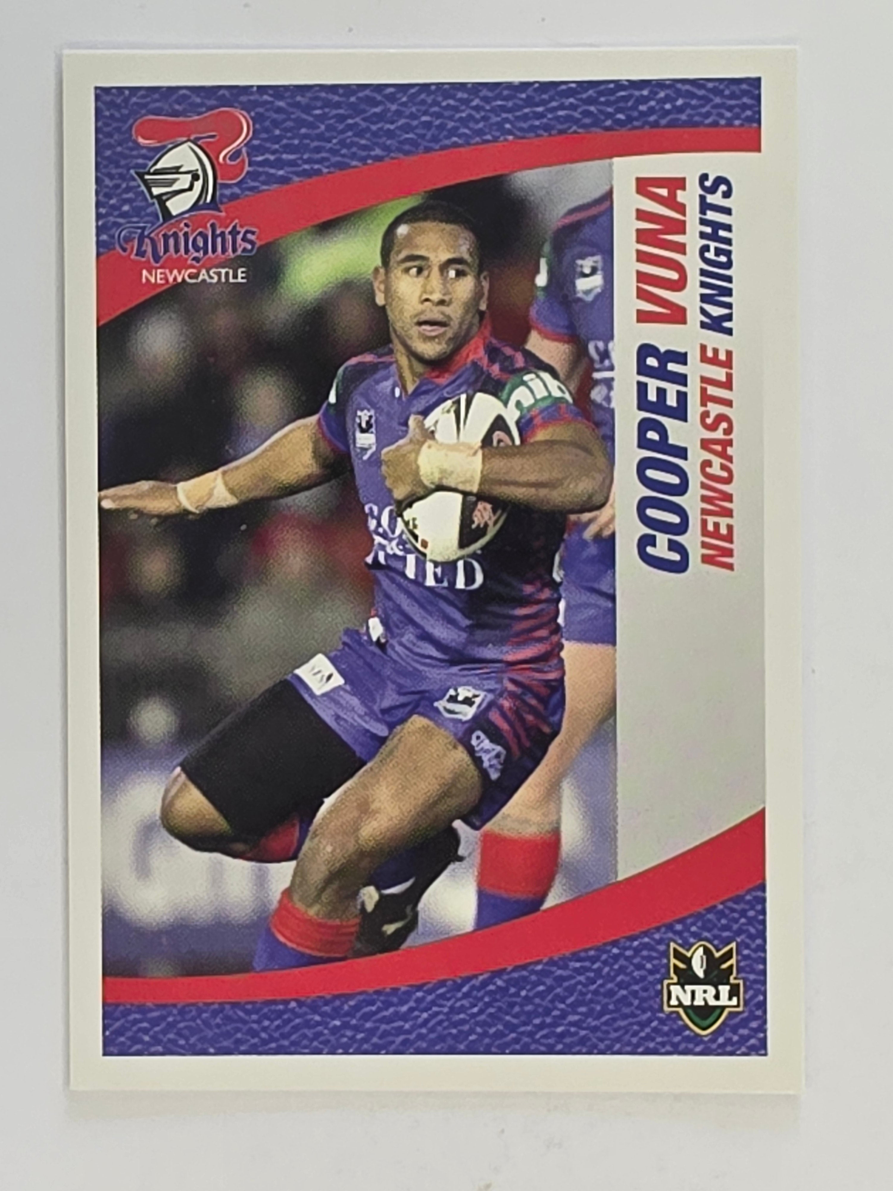NRL 2008 Daily Telegraph | #082 | Cooper Vuna | Newcastle Knights