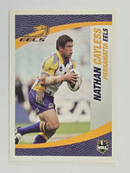 NRL 2008 Daily Telegraph | #086 | Nathan Cayless | Parramatta Eels
