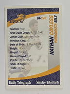 NRL 2008 Daily Telegraph | #086 | Nathan Cayless | Parramatta Eels