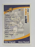 NRL 2008 Daily Telegraph | #087 | Brett Finch | Parramatta Eels