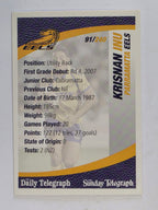 NRL 2008 Daily Telegraph | #091 | Krisnan Inu | Parramatta Eels