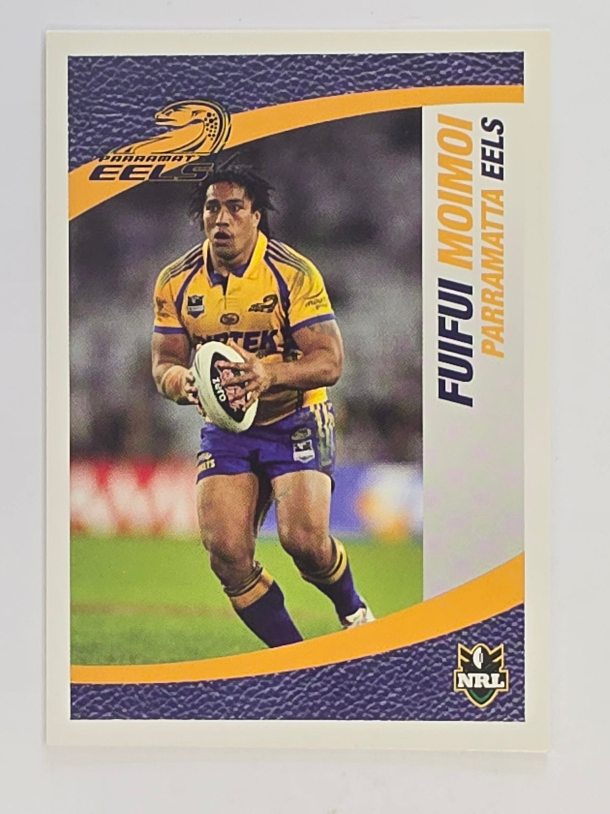 NRL 2008 Daily Telegraph | #093 | Fuifui Moimoi | Parramatta Eels