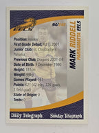 NRL 2008 Daily Telegraph | #094 | Mark Riddell | Parramatta Eels