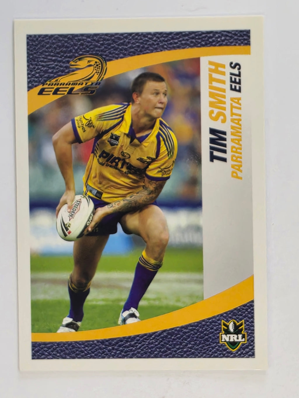 NRL 2008 Daily Telegraph | #095 | Tim Smith | Parramatta Eels