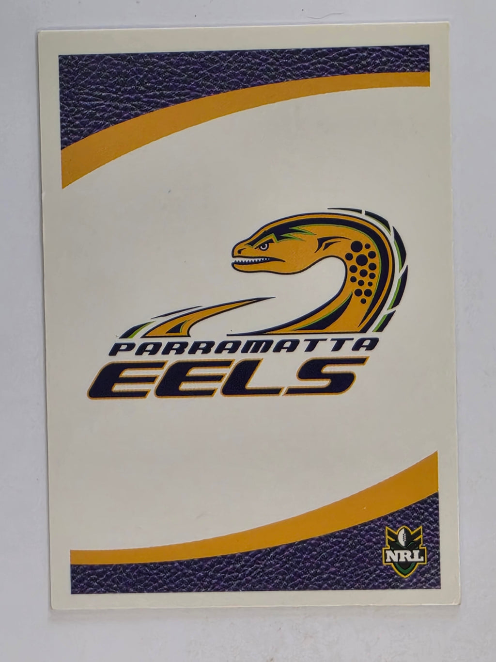 NRL 2008 Daily Telegraph | #096 | Parramatta Eels Logo | Parramatta Eels
