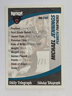 NRL 2008 Daily Telegraph | #098 | Michael Jennings | Penrith Panthers