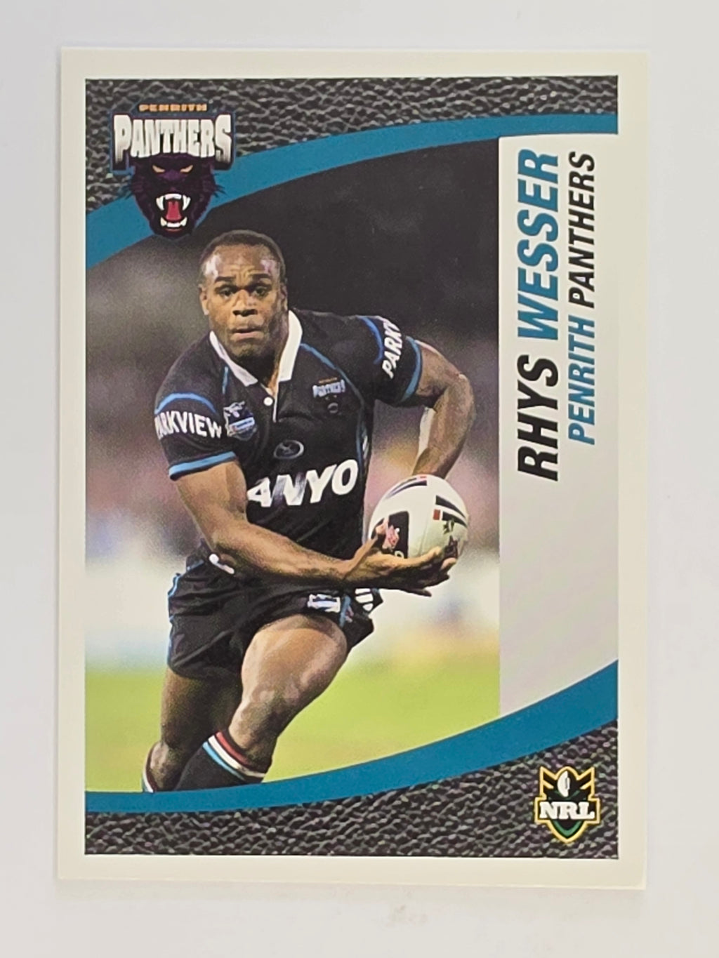 NRL 2008 Daily Telegraph | #107 | Rhys Wesser | Penrith Panthers
