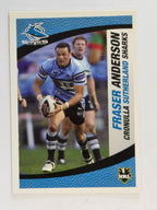 NRL 2008 Daily Telegraph | #109 | Fraser Anderson | Cronulla Sutherland Sharks