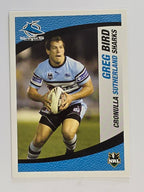 NRL 2008 Daily Telegraph | #110 | Greg Bird | Cronulla Sutherland Sharks
