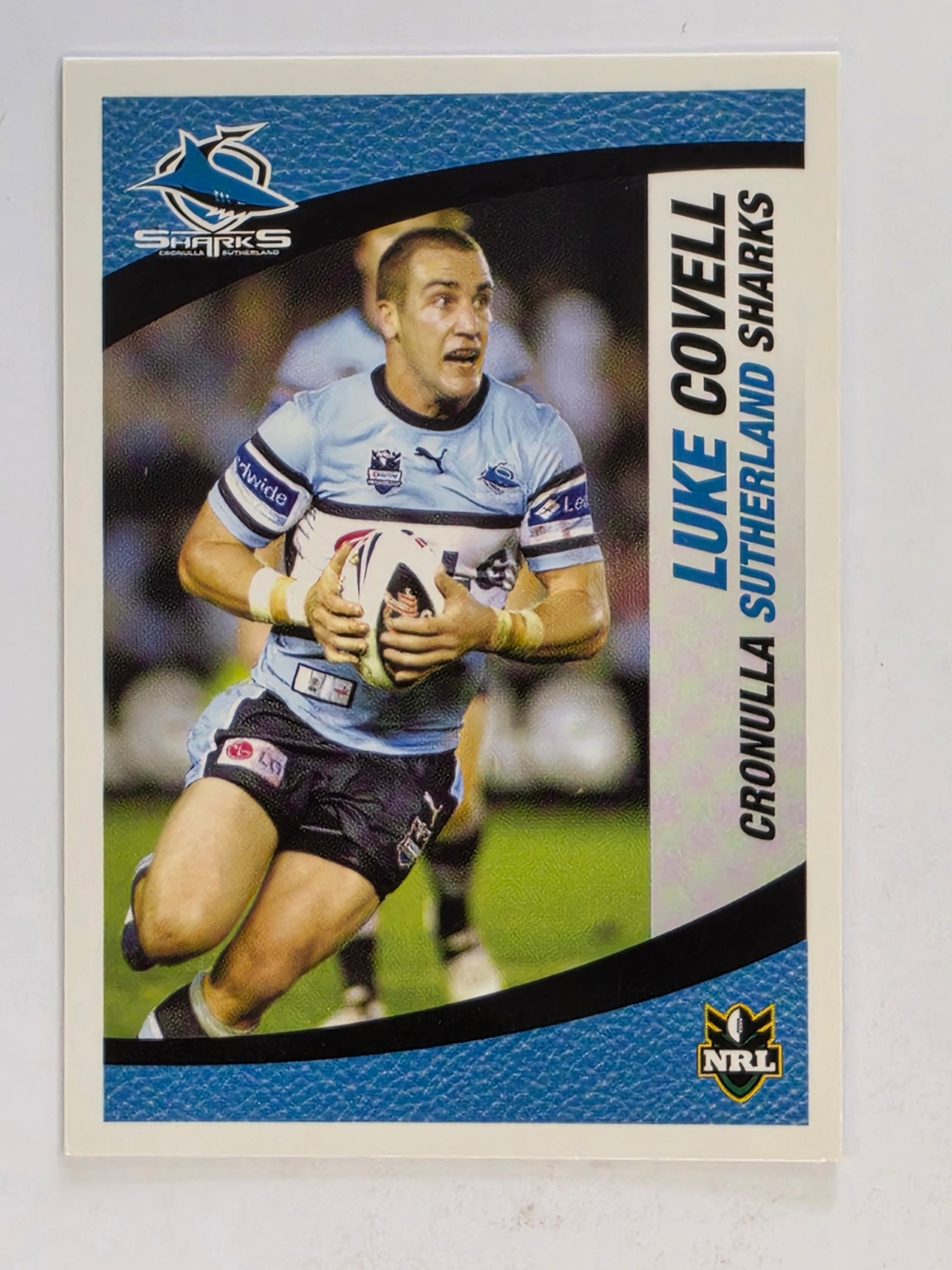 NRL 2008 Daily Telegraph | #111 | Luke Covell | Cronulla Sutherland Sharks