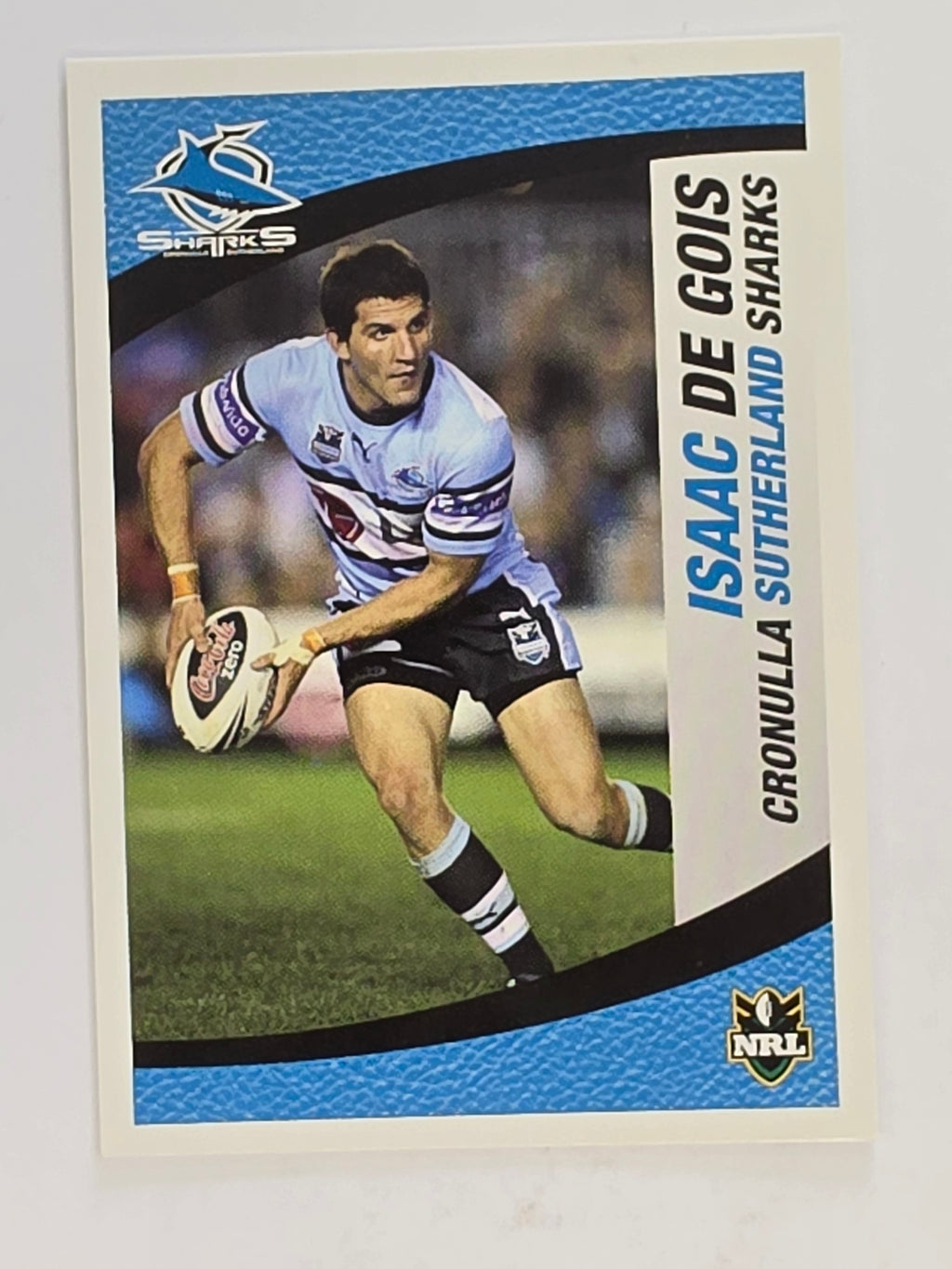 NRL 2008 Daily Telegraph | #112 | Isaac De Gois | Cronulla Sutherland Sharks