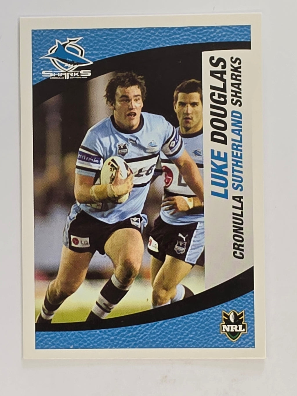 NRL 2008 Daily Telegraph | #113 | Luke Douglas | Cronulla Sutherland Sharks