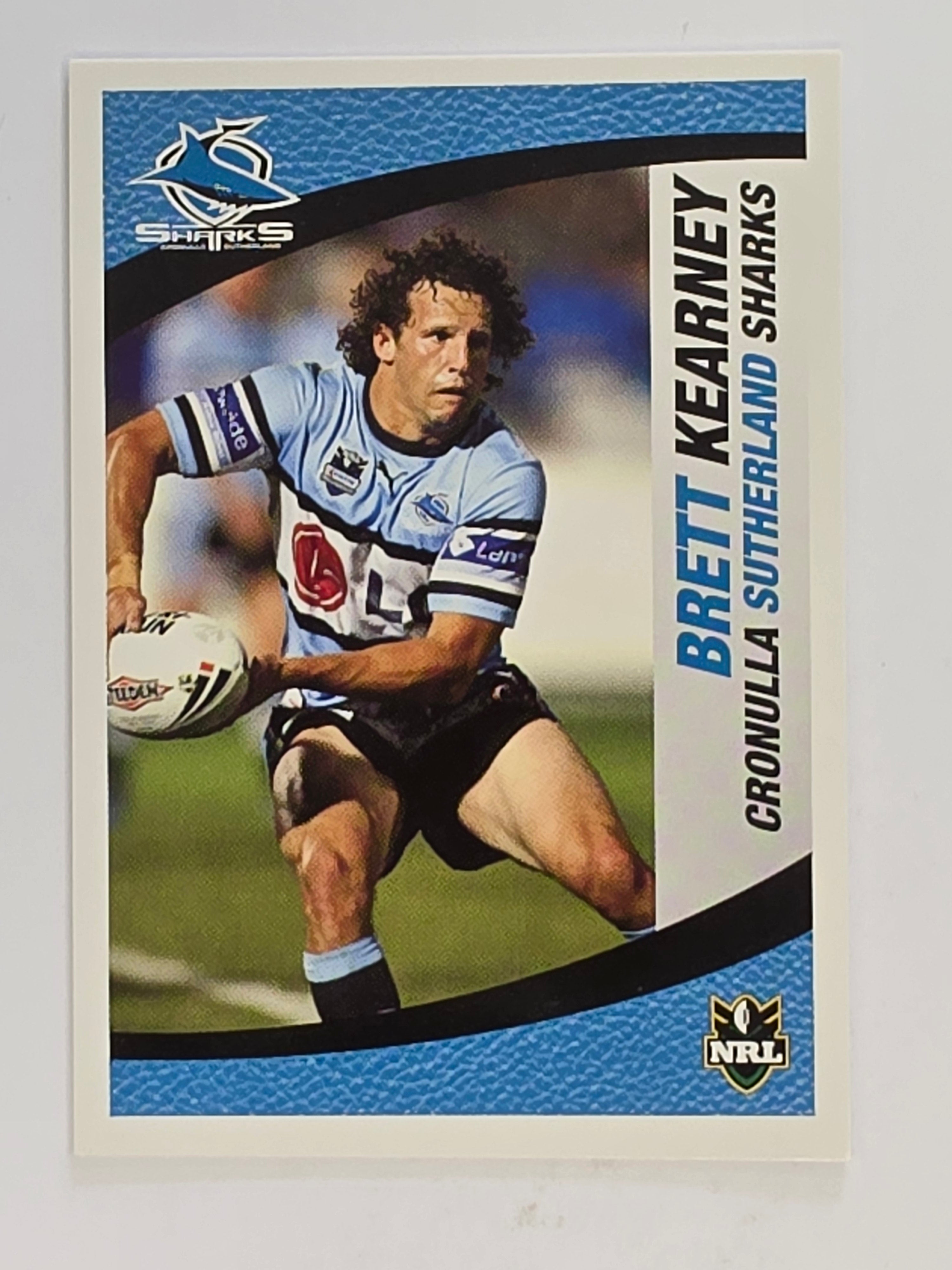 NRL 2008 Daily Telegraph | #115 | Brett Kearney | Cronulla Sutherland Sharks