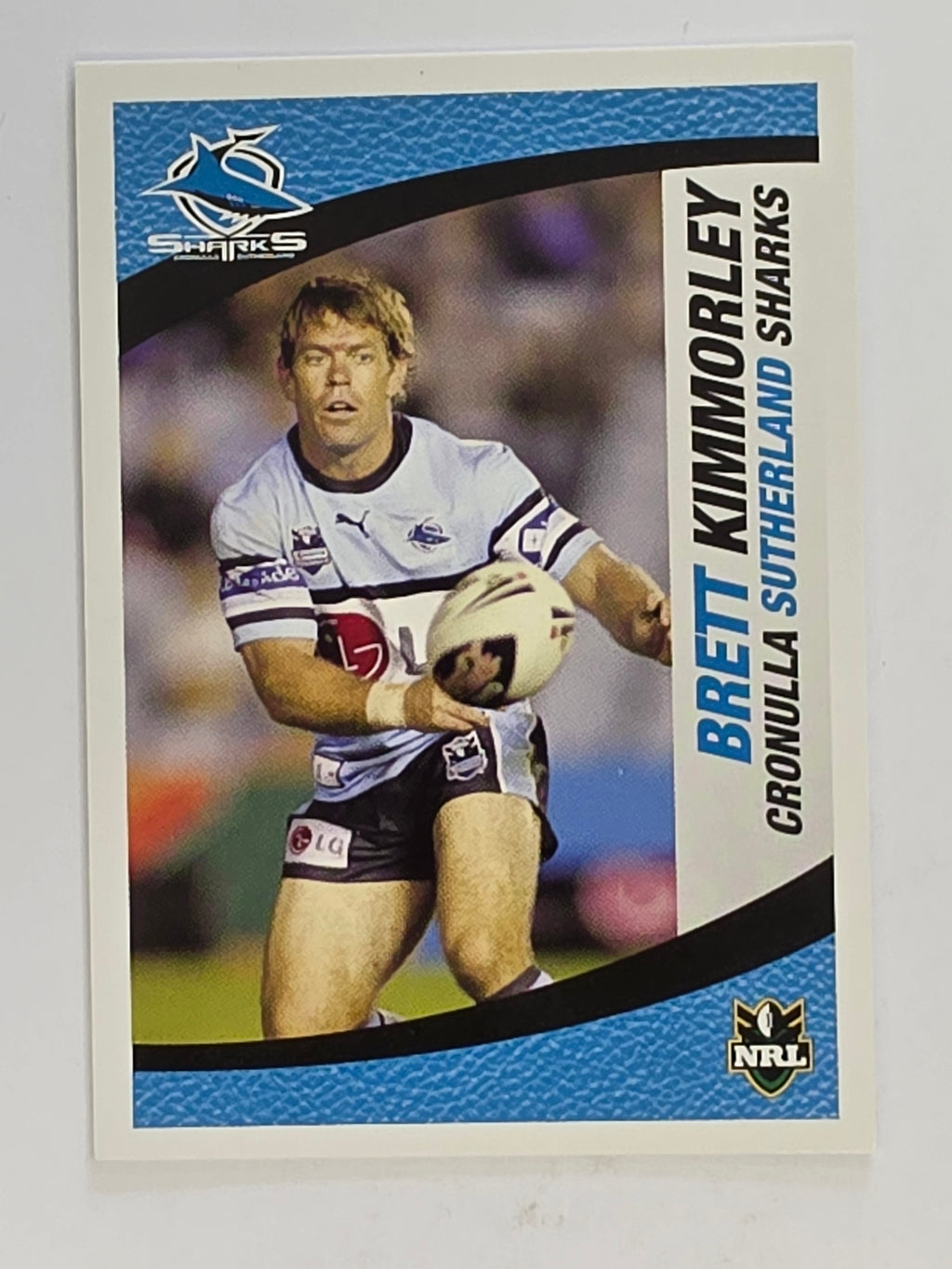 NRL 2008 Daily Telegraph | #116 | Brett Kimmorley | Cronulla Sutherland Sharks