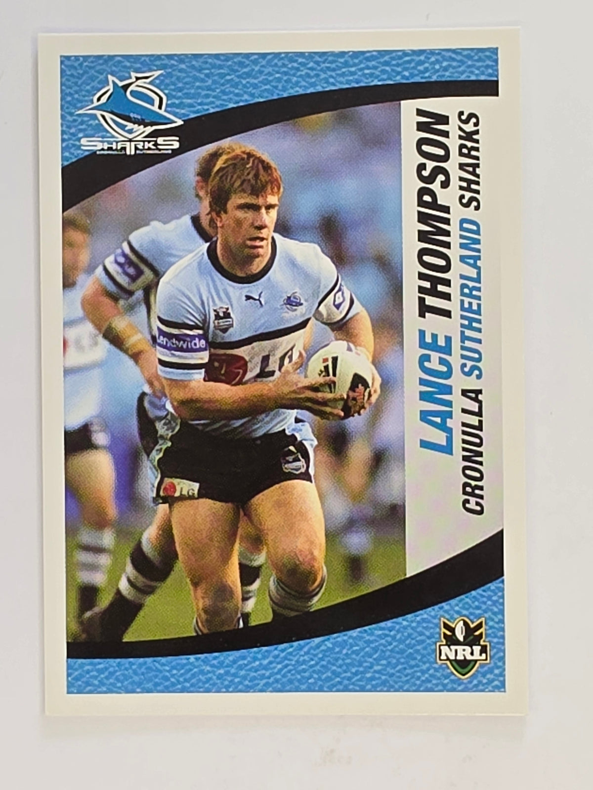 NRL 2008 Daily Telegraph | #119 | Lance Thompson | Cronulla Sutherland Sharks