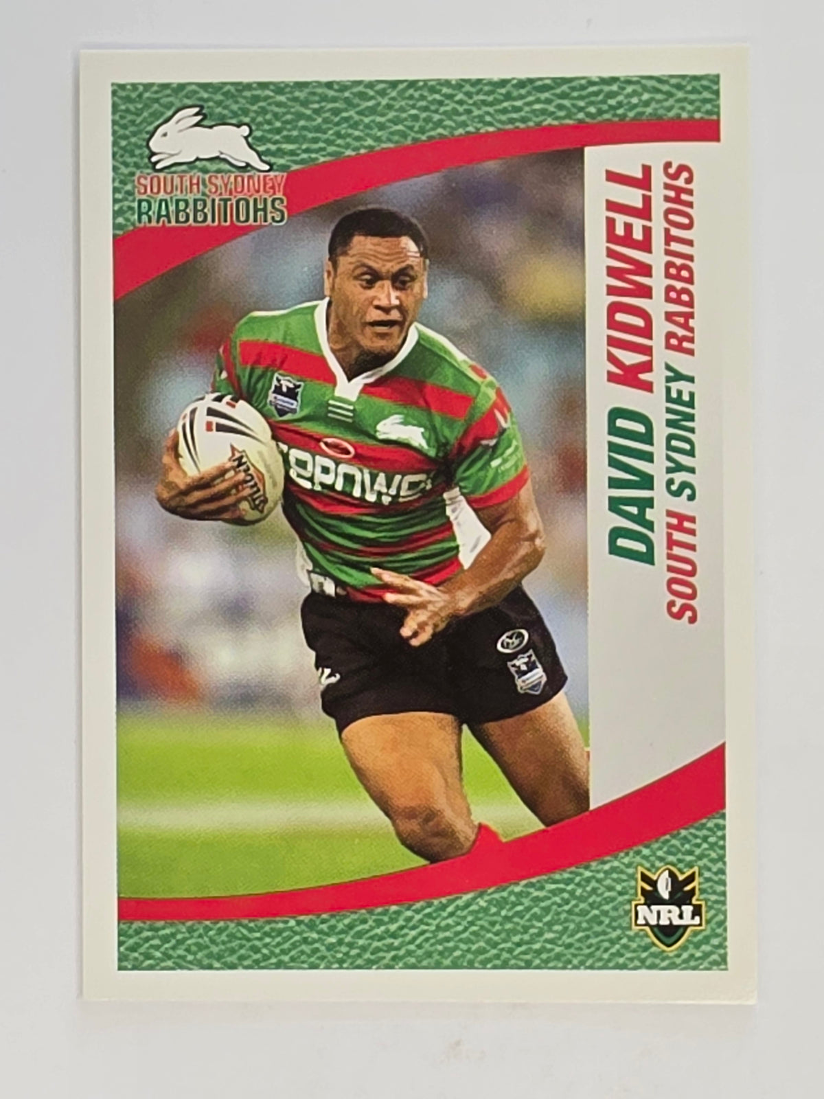 NRL 2008 Daily Telegraph | #123 | David Kidwell | South Sydney Rabbitohs